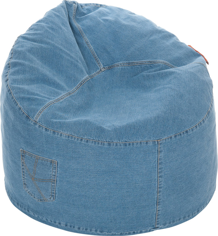Kaikoo Denim Cool Chill Bean Bag Chair & Reviews Wayfair.co.uk